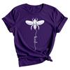 Unisex Bee Kind TShirt  Bee Graphic Crew Neck Short Sleeve Summer Tee Tops