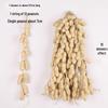 Artificial Vegetable & Fruit Skewer Wall Hanging - Chili & Corn Decor