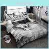 Luxuriöses Wolf Serie 3D Digitaldruck Bettwäsche-Set Enthält 3 Teile Für Tagesdecke 4 Teile Für Bettwäsche-Set