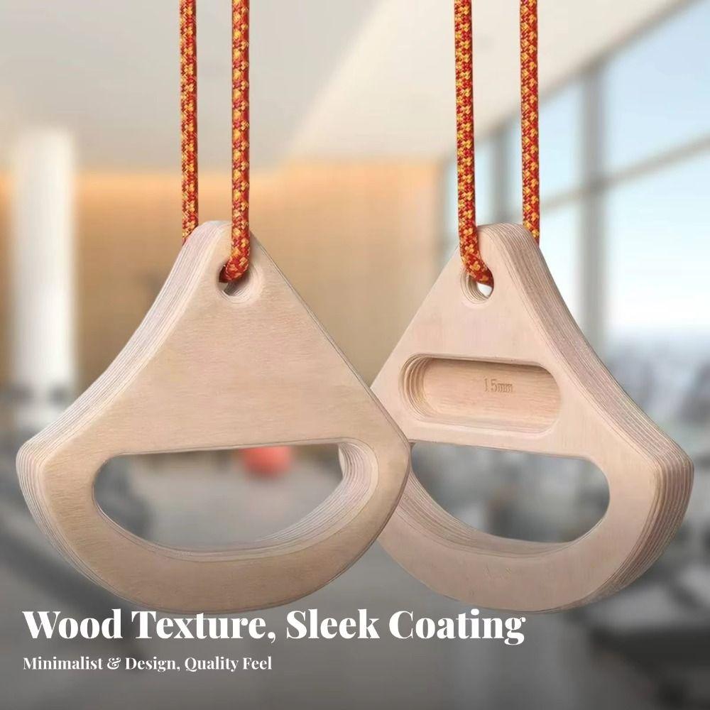 Forearm Climbers Finger Strengthener Wooden Pull-Up Board Fitness Enthusiasts