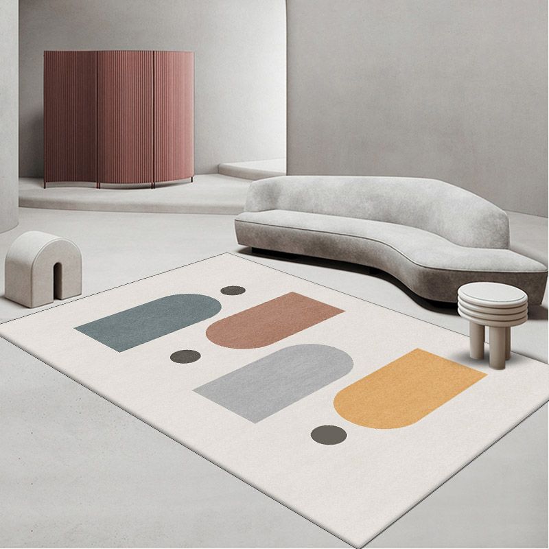 Modern Living Room Carpet Coffee Table Sofa Bedroom Bedside Carpet Large Anti Slip Floor Mat