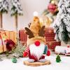 Christmas Gnome Desktop Decor Mini Standing Elf Decor Festival Theme Dwarf Ornament Cute Statue for Table