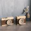 Handmade Camera Ornament Retro Hand-Cranked Music Box Home Decor Music Box Student Graduation