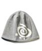 AMOU Reversible Stripe Beanie Gray
