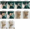 Adjustable Metal Curtain Clips Flower Shape Beautifully Automatic Tightening Clips Exquisite Curtain Tiebacks Living Room
