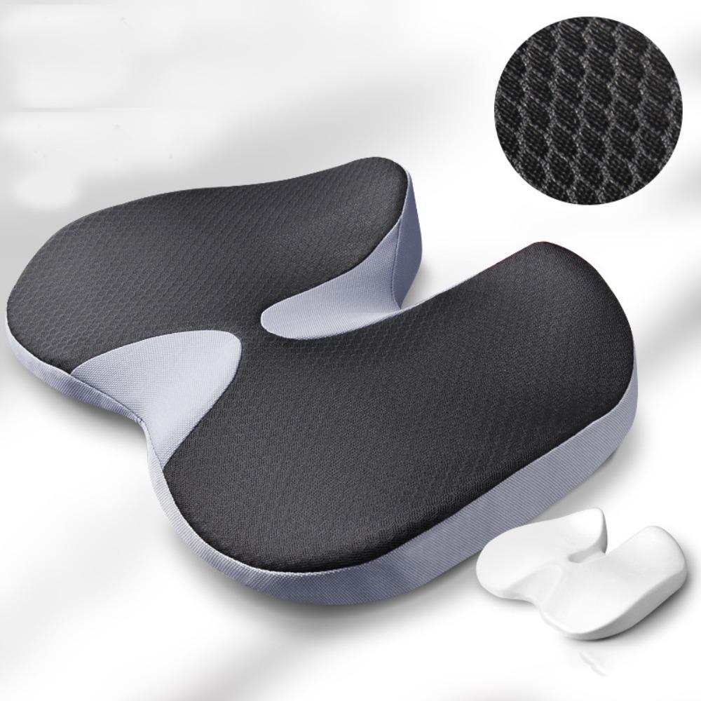Portable Non Slip Orthopedic Cushion Ventilated Soft Office Chair Pad Comfort Padding Memory Foam Cushion Home