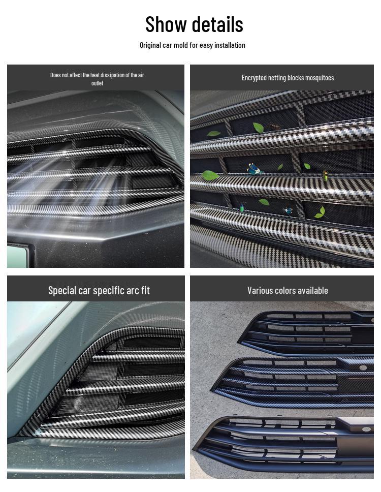 Modifizierter Insektenschutz-Kühlergrill für Nio EC8/ES8