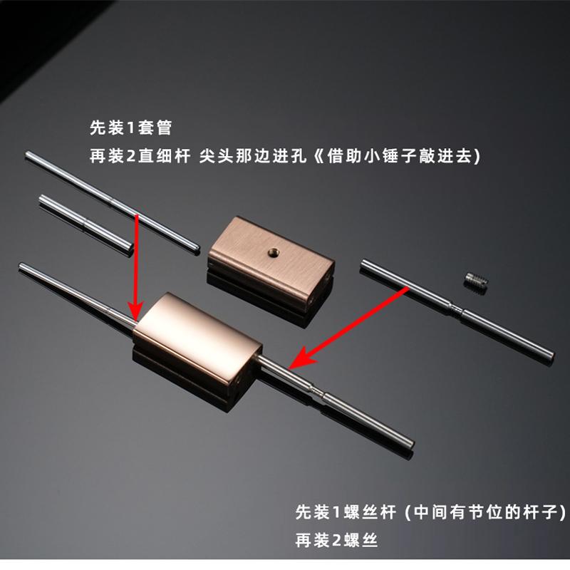 Metal interface For Patek Philippe Nautilus 5711 5712 Steel Watch Modified belt rubber Strap Steel Grain Head Grain Link Rod