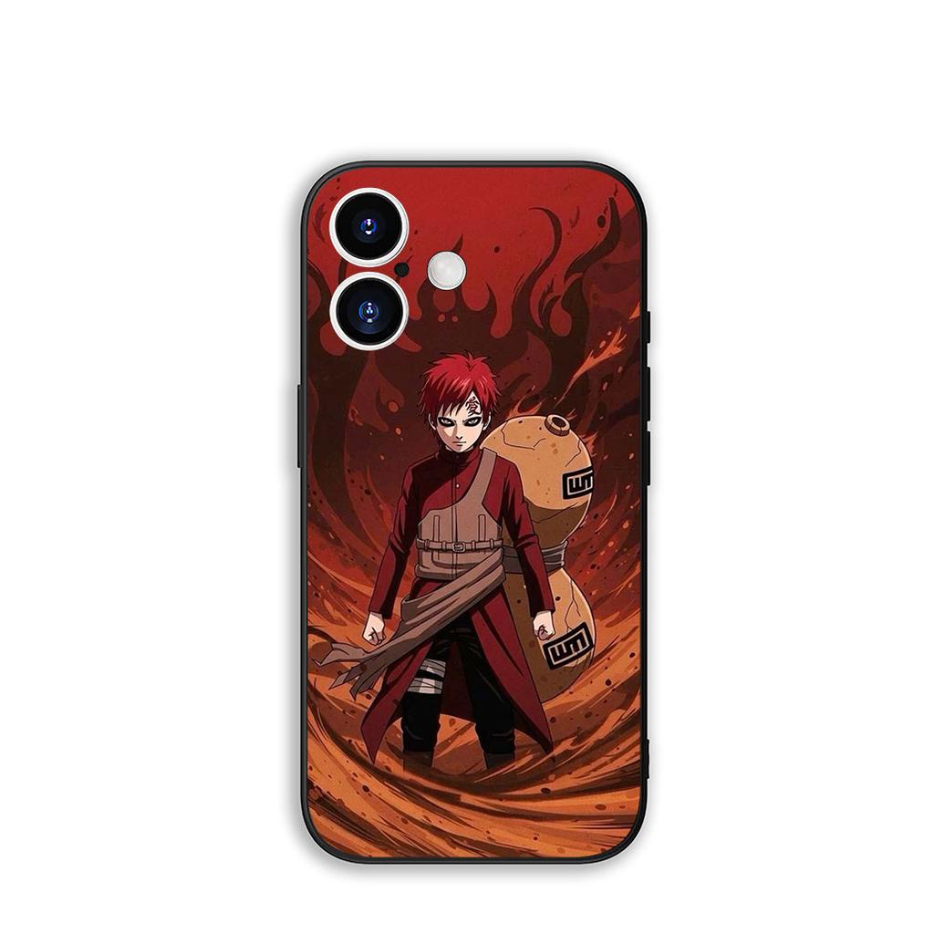 for Apple iPhone 16 15 14 Plus 13 12 Mini 17 Pro Max + ProMax 16E Air 15+ Phone Cover Case Kakashi Narutos Gaara Uchiha Sasuke
