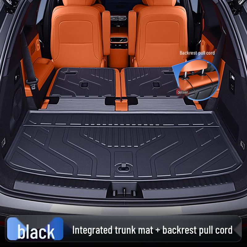 Galaxy M9 TPE25 Trunk Mat: Special Integrated Tail Box Mat for Car Interior