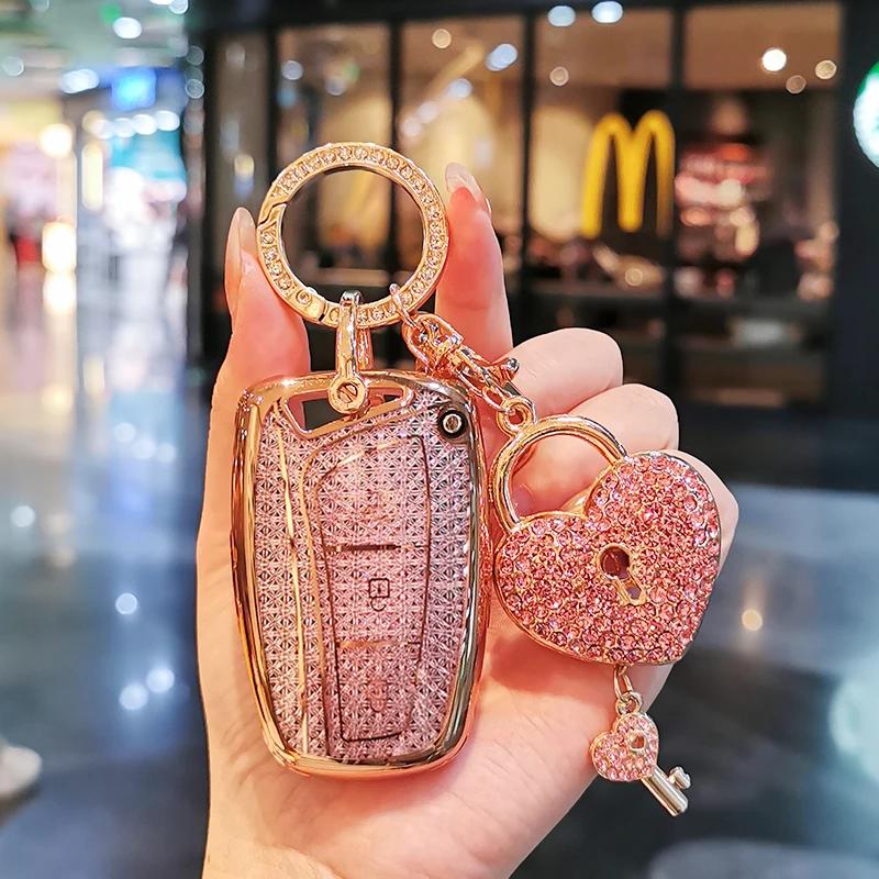 Suitable For Modern Keycase New Santafe Grand Santafe Equus Azera Genesis Ix45 Keycover Key Shell Keychain Car Shell