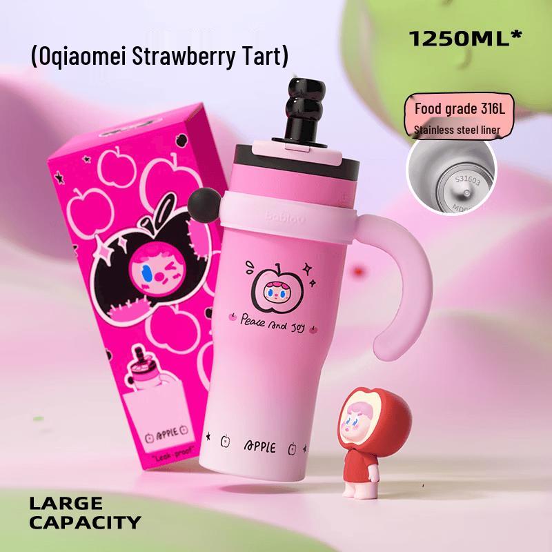 Babloy Gemini Series 1250ml Stainless Steel Wide-Mouth Thermos