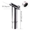 15/30/90 Degree 316 Stainless Steel Fishing Rod Holder with PVC Cap Inner Tube and Gasket for Boat Marine Accessories