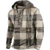Herren Kapuzenpullover Lockerer Schnitt Mit 3D Digitalem Tierdruck Air Layer Stoff Langarm Freizeit Oberteil Alles