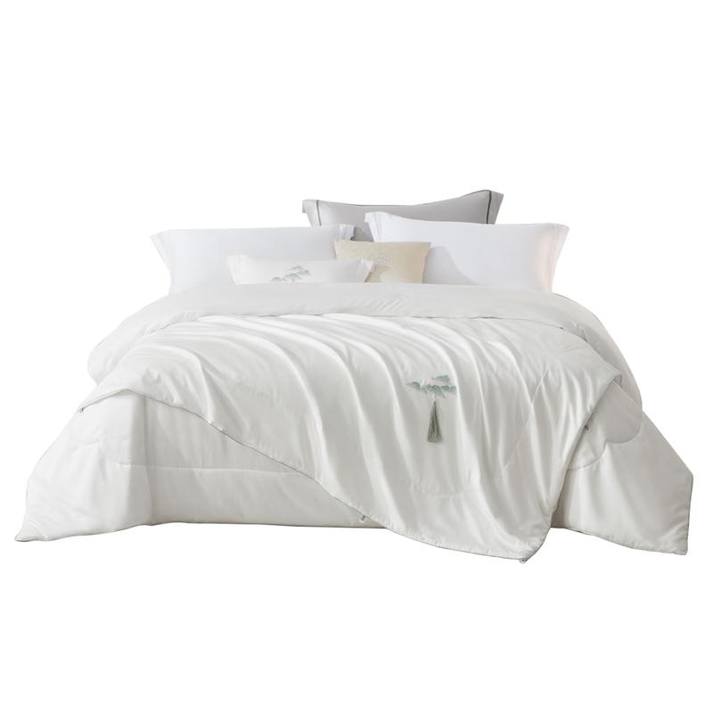 

Luolai All-Cotton Anti-Mite Mulberry Silk Duvet Series 220x250 cm (for 1.8m bed)
