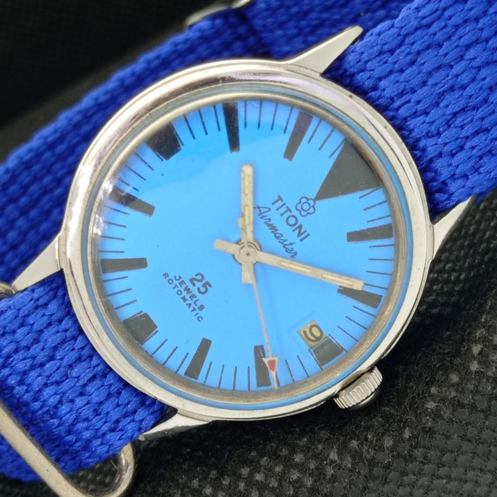 

Б/у TITONI AIRMASTER ROTOMATIC ШВЕЙЦАРСКИЕ МУЖСКИЕ ЧАСЫ С ДАТОЙ 581-a305903-2 lot581-a305903