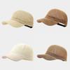 Summer Cotton Curved Brim Cap With Sun Protection And Ventilation For Casual Wear