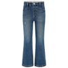 Little MO&Co. Girls' Distressed Flare Stretch Jeans
