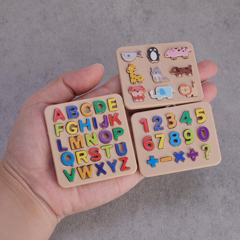 

1 Set Miniature Simulation Model Dollhouse Letter Numbers Block Puzzle Sorting Math Bricks Small Ornament Toys For Children A1