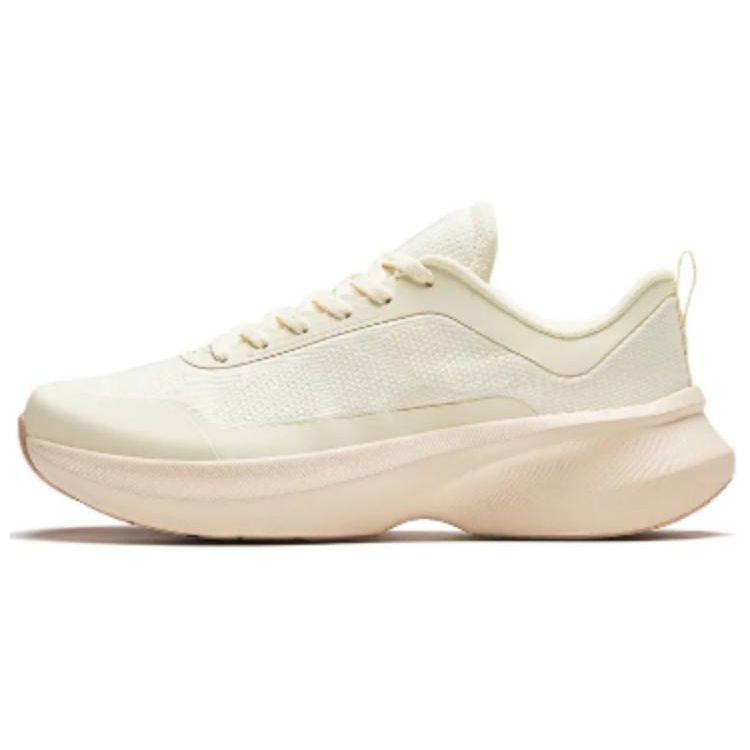 Anta Низкие тренировочные кроссовки с круглым носком, амортизирующие, износостойкие, женские, светло-бежевые 122417757-3 36.5