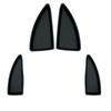 Interior-front and Rear Door-switch Bezel Cap Set For GM Chevy 2016-2018 Malibu