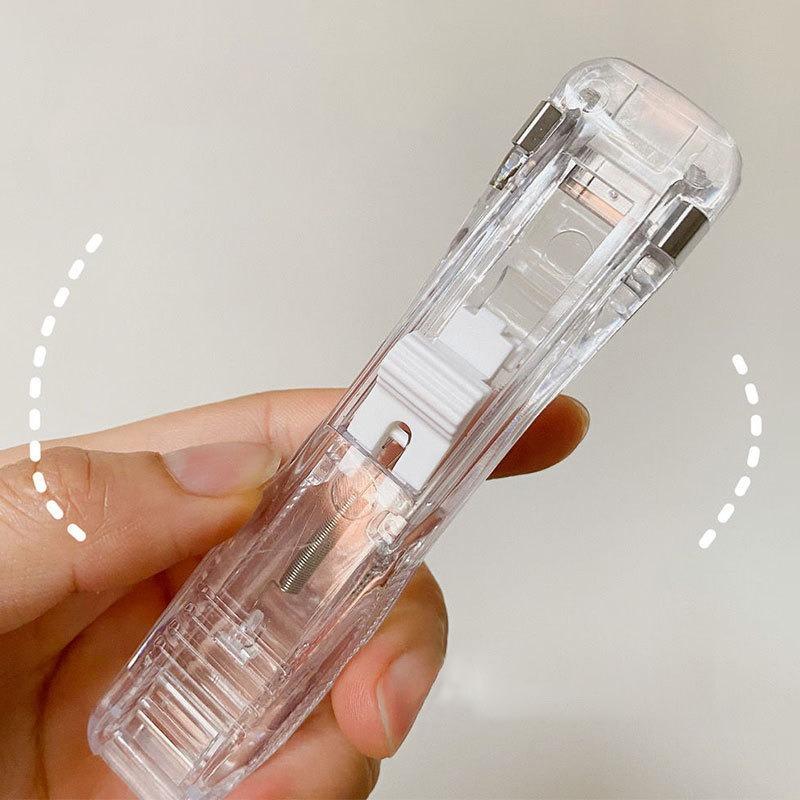 Transparent Push Clip And Refill Clips Student Office Document Organizer Acrylic Clip