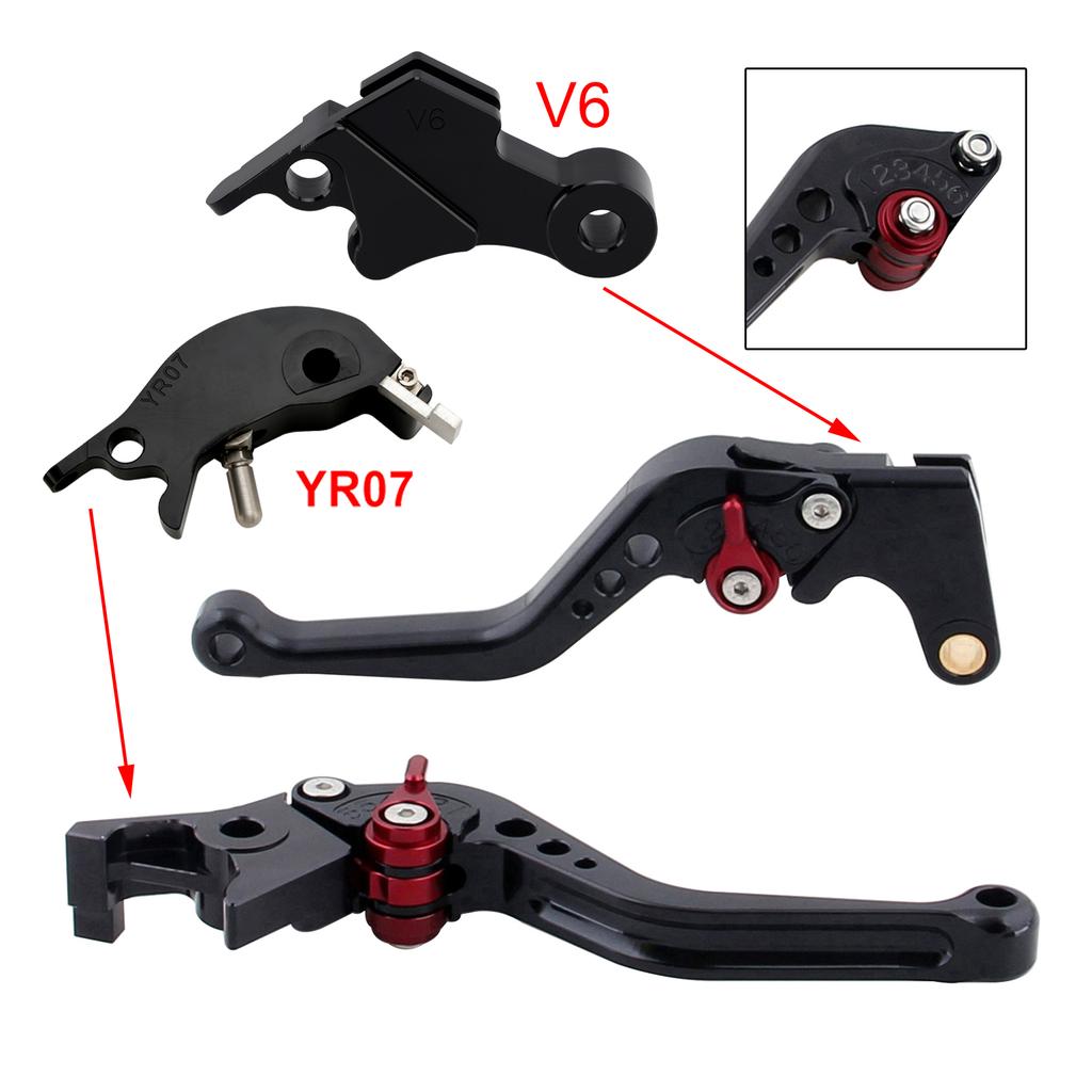 NEW Short Clutch Brake Lever fit for YAMAHA XSR900 XSR900GP MT-09 MT-09SP 24-25