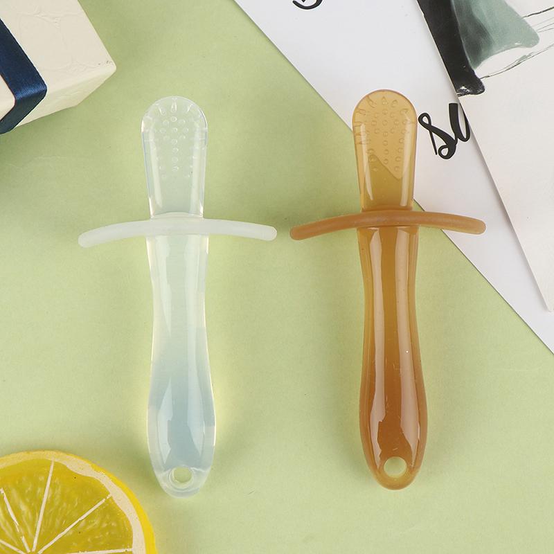Baby Silicone Teether Stick Safe Environmentally Silicone Teething Chews Stick