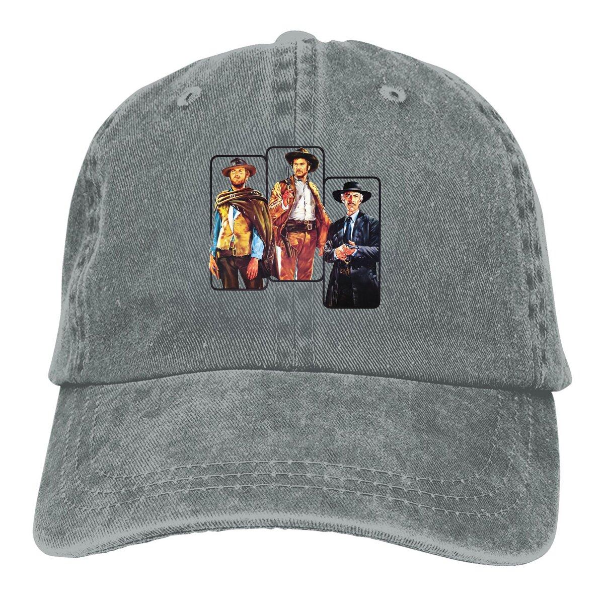 Clint Eastwood Event Classic Baseball Cap Unisex Hats Wounisex Visor Protection Snapback The Good The Bad and The Ugly Film Caps One Size