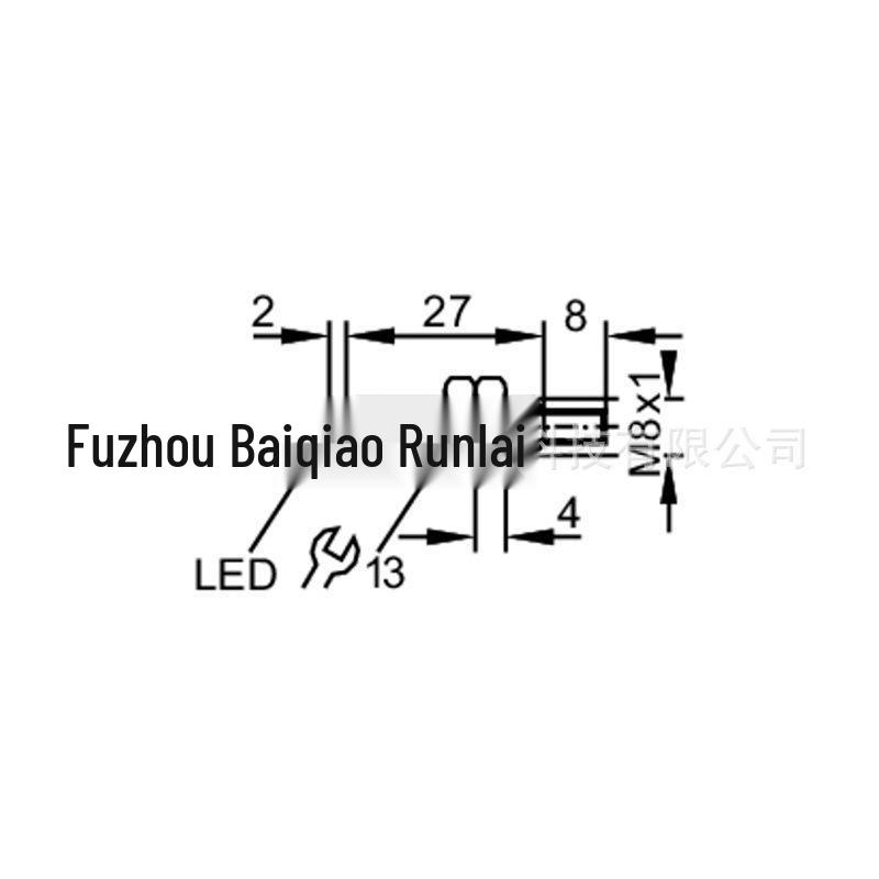 Ifm Micro Inductive Proximity Switch IE5346/IE5339 with Large Sensing Distance, New & Original.