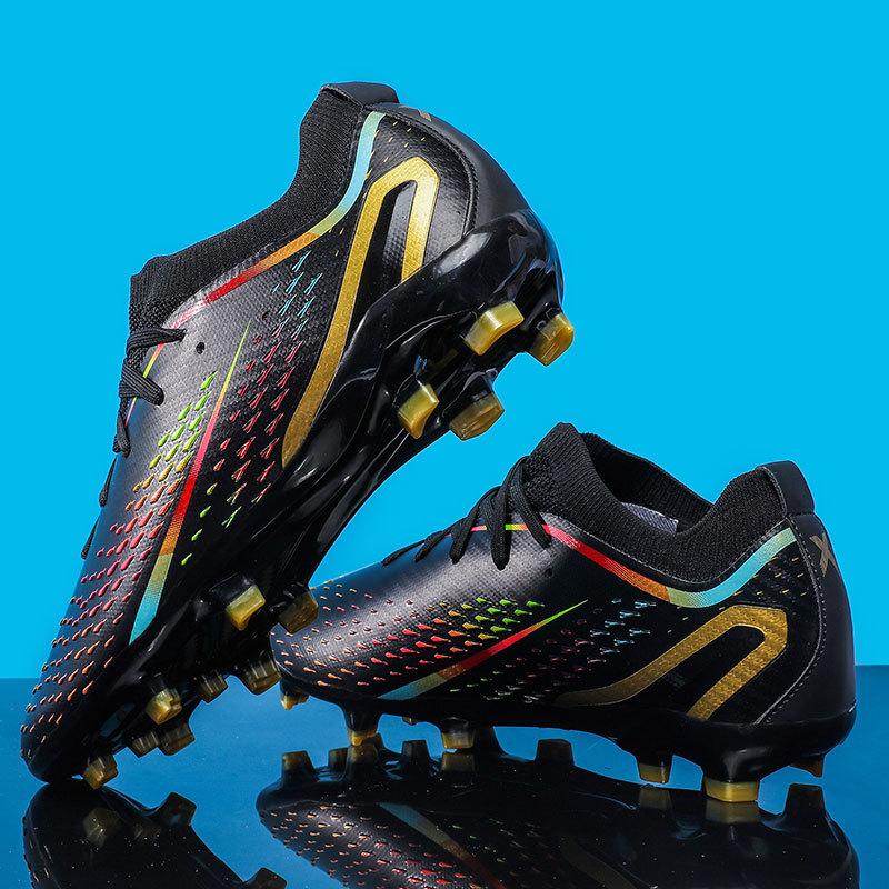 World Cup new TF broken nail football shoes male students adult grass training AG long nail competition kicking shoes