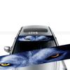 Auto Frontscheibenaufkleber Vorder- und Rückgang Dekorative Sonnenschutzaufkleber Modifizierter Personalisierter Autoaufkleber Wasserdicht