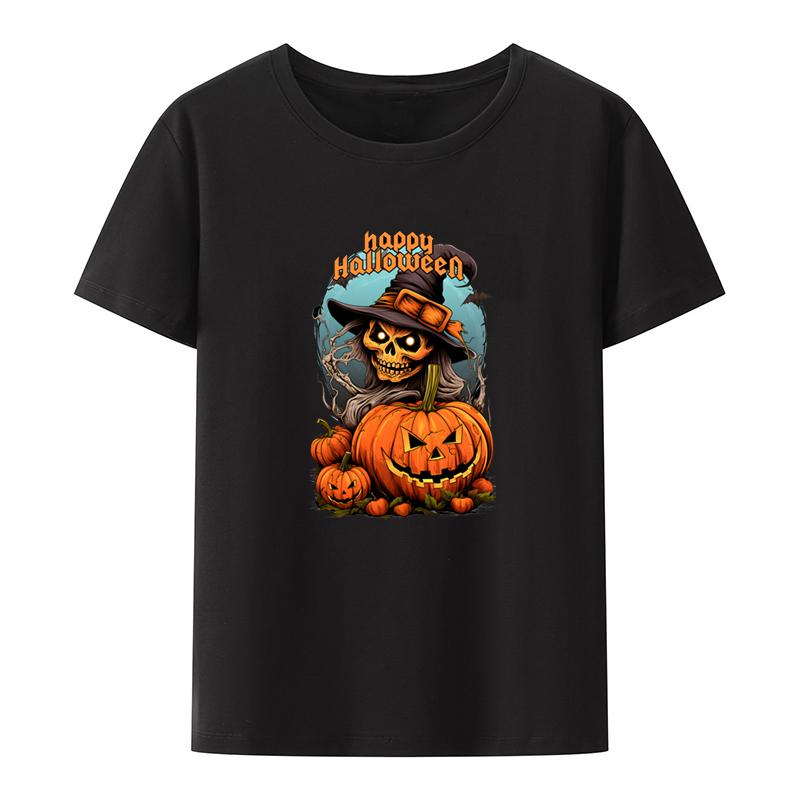 Happy Halloween T Shirt Gift Graphic Tshirts Halloween Festivals Print Tee Tops Tshirt Unisex Pattern Leisure Breathable Tees