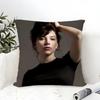 S-Scarlett Icon J-Johansson Pillow Case Linen Pillow Case Sofa Home Decor Cushion Cover Cushion Cove