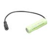 Dummy Battery Elimination Adapter Spacer 0V DC5.5x2.1mm/2.5mm 18650 Fake Battery Connectors Tube For Speakers Fan