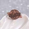 Classic Jworg Shape Pin Vintage Metal Badge Exceptional Decorative Piece Outfits For