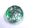 100-120 Carat Top Quality Round Shape Green Quartz Lab Created Brazil Certified Gemstone SN378