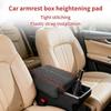 new Universal Car Arm Rest Cushion PU Leather Breathable Center Console Box Cover Anti Scratch Armrest Box Protector Cover