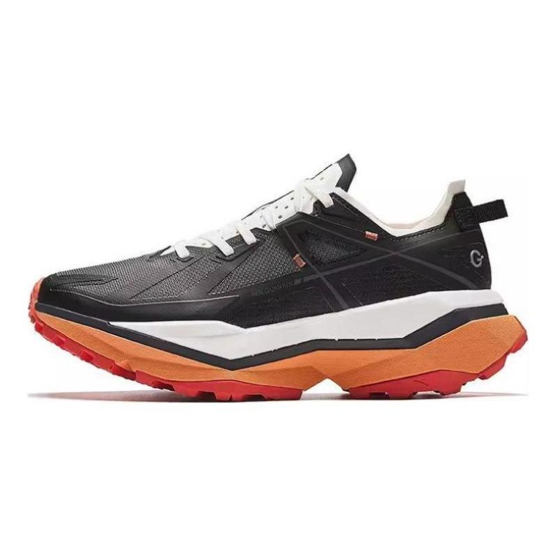 Anta Nitro Tech Men Outdoor Low-top Running Shoes Black White 112416602A-1 41