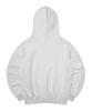 Escapefrom One-Eyed Print Two-Way Zip-Up Hoodie White Melange