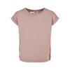 Urban Classics Girls Organic Extended Shoulder T-Shirt