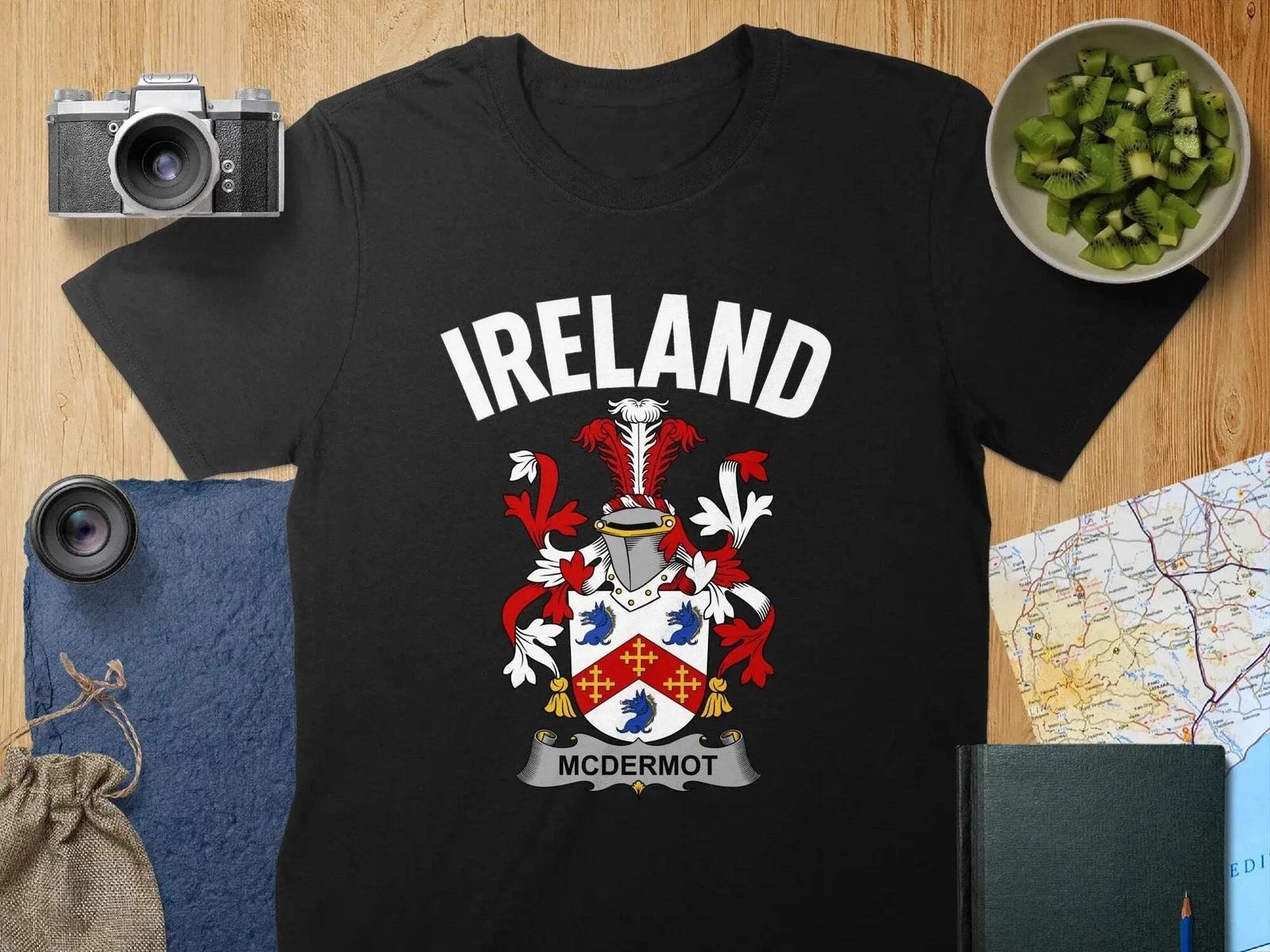 McDermot Coat Of Arms Irish T-Shirt M