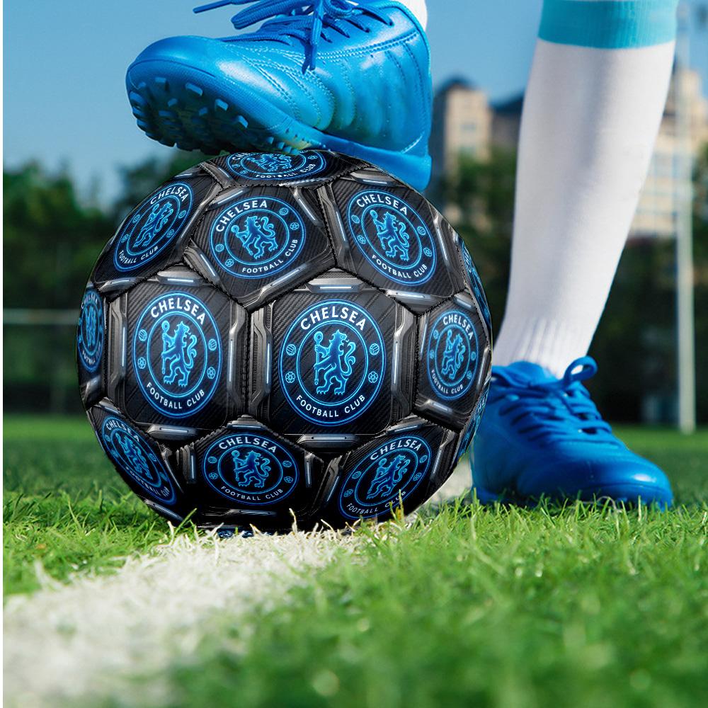 Pallone da calcio a tema Chelsea FC Taglia 5 Pallone da calcio Tocco Morbido Pallone da calcio Professionale per Allenamento per Sport all'Aperto