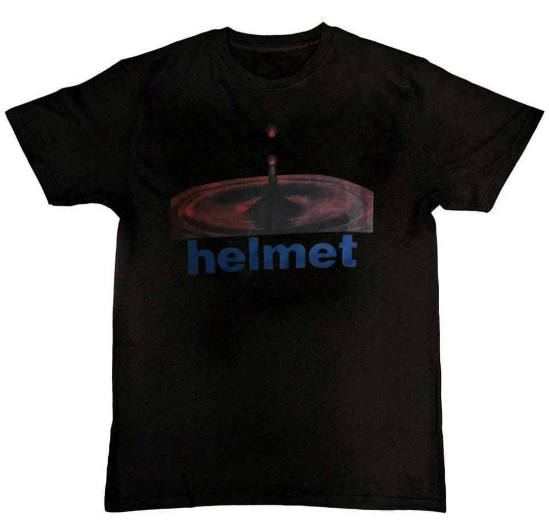 HELMET Band Meantime Tour Graphic Print Mens T-Shirt XL