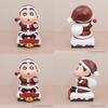 Wild Field Shinnosuke Crayon Shin-chan Christmas Static Scene Action Figure Collectible Box Set Wholesale