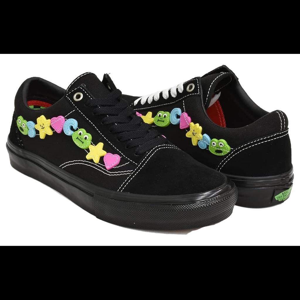 Old Skool Frog Skateboards x Skate Vans 'Black' VN0A5HF33LT