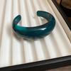 Stylish Acrylic Wide-Face Irregular Bracelet - High-End Design Niche Jewelry