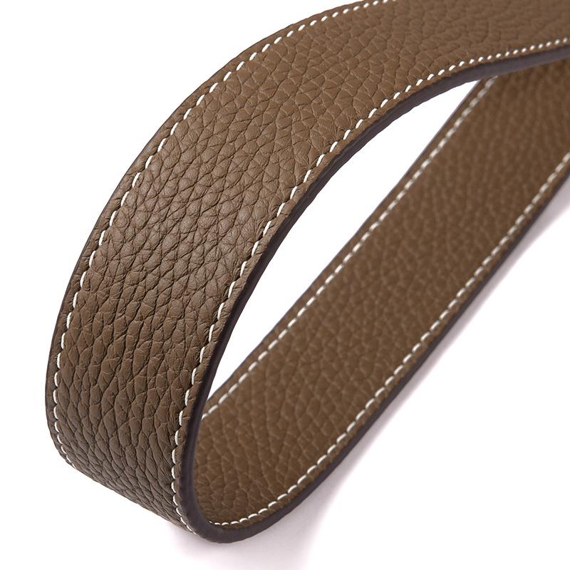 Pasek do torby A-30 ze skóry naturalnej z krowiej skóry: Akcesorium Pasek na Ramię do Koszyka na Zakupy i Torebek Podpachowych