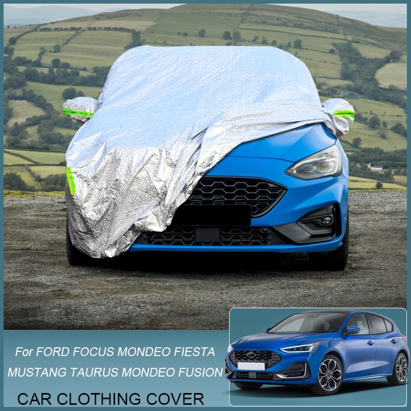 

Автомобильный чехол Дождь Мороз Снег Пыль Водонепроницаемый Для Ford Fiesta Focus Mondeo Fusion Универсал Седан Хэтчбек Mustang Taurus Анти-УФ-чехол