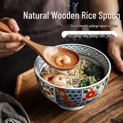 Kemu Hout Japanse Stijl Grote Eetlepel